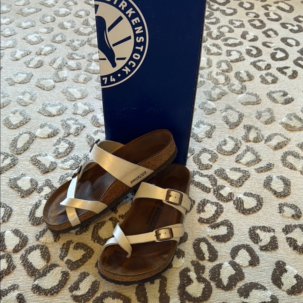 Birkenstock Mayari Sandals in Antique Lace